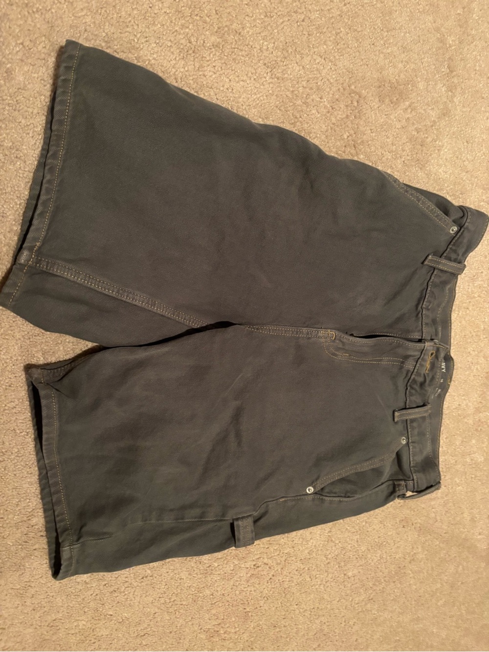 Old Navy Dark Gray Utility Shorts